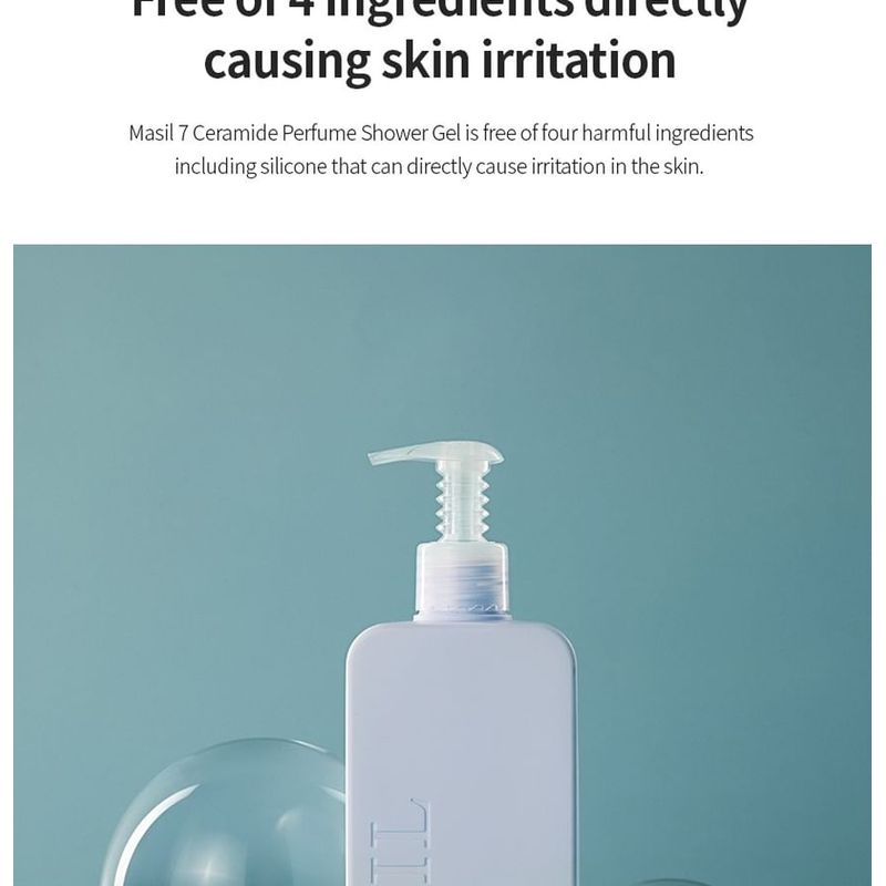 MASIL - 7 Ceramide Perfume Shower Gel Jumbo - 5 Types