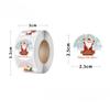 500Pcs Christmas Stickers Christmas Theme  Seal Labels Stickers for DIY Gift Box Baking Package Envelope Decor
