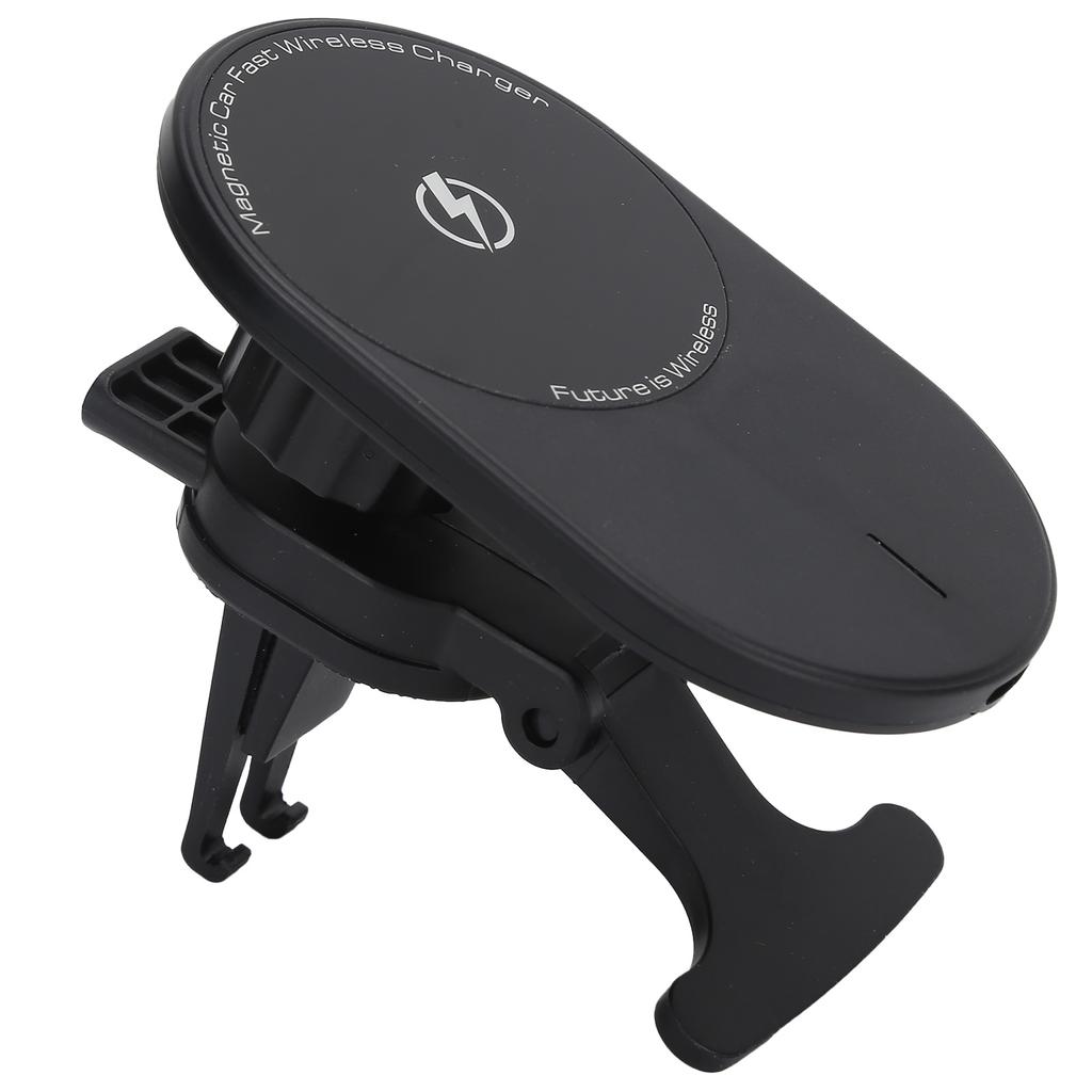 15W Magnetic Wireless Car Charger Fast Charging Auto Clamping Car Wireless Charger