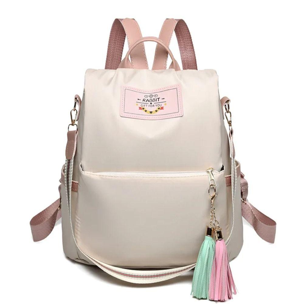 Oxford Female Student Schoolbag Large Capacity School Bags  Female Junior High School