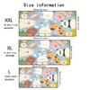 Happy Puppy Mouse Pad Large Computer Office Game Table Mat Rubber AntiSlip Stitched Edge Keyboard Mats 90x40 Xxl Desk Pads
