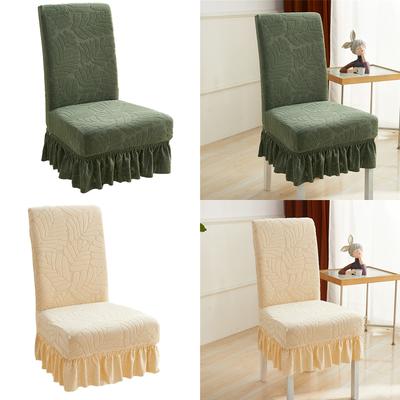 Chair Covers for Dining Room Soft Stretch Chair Slipcover for Large Size Dining Chair Washable Removable Chair Protect