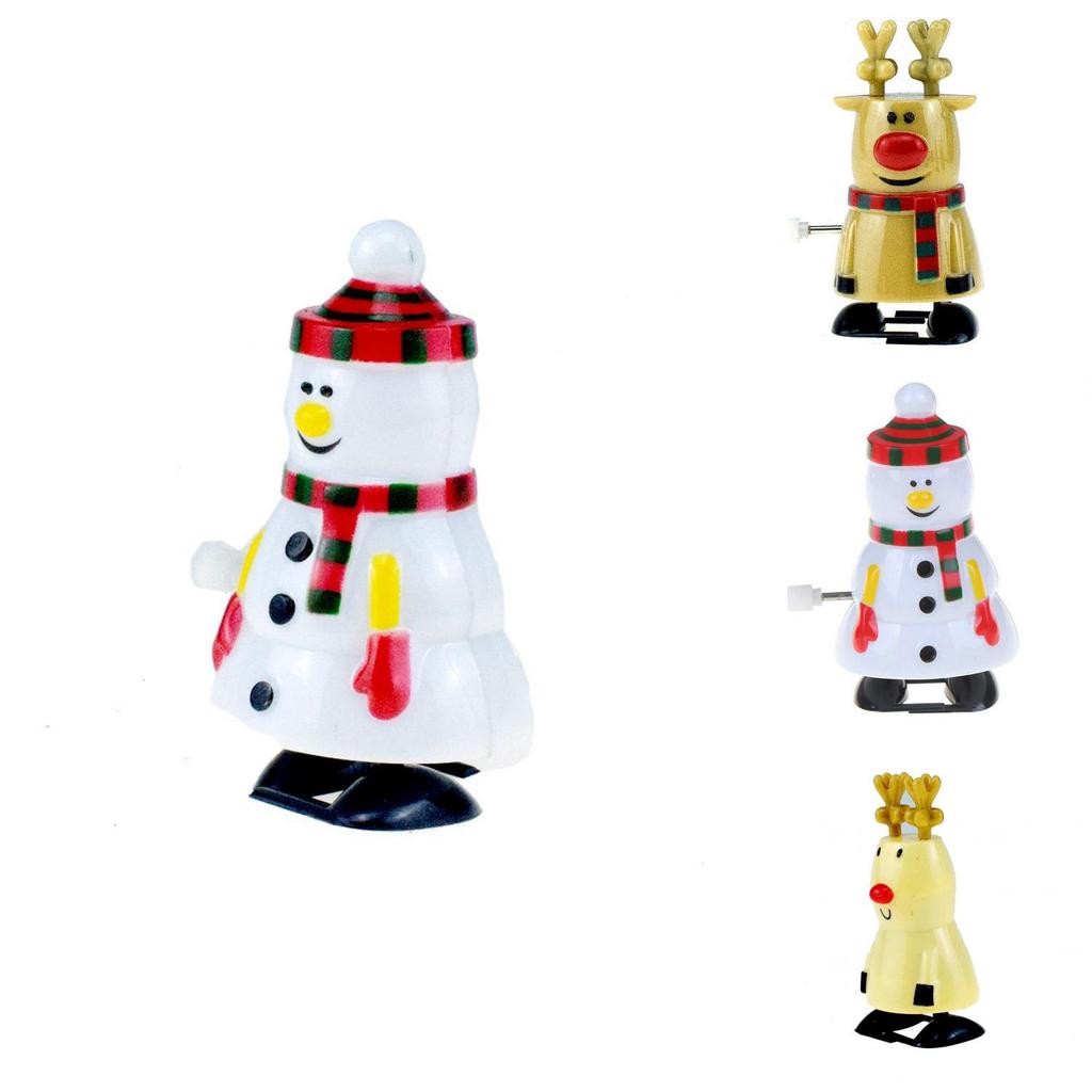 Exquisite Weihnachtsmann Aufziehspielzeuge für Kinder Weihnachtsfeier Tütenfüller Strumpffüller