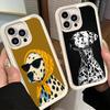 Phone Case for iPhone 17 Air 16E 15 16 Pro Max Dalmatian Cute Dog Cover 14 Plus 13 12 Mini Soft Shell Silicone Fundas