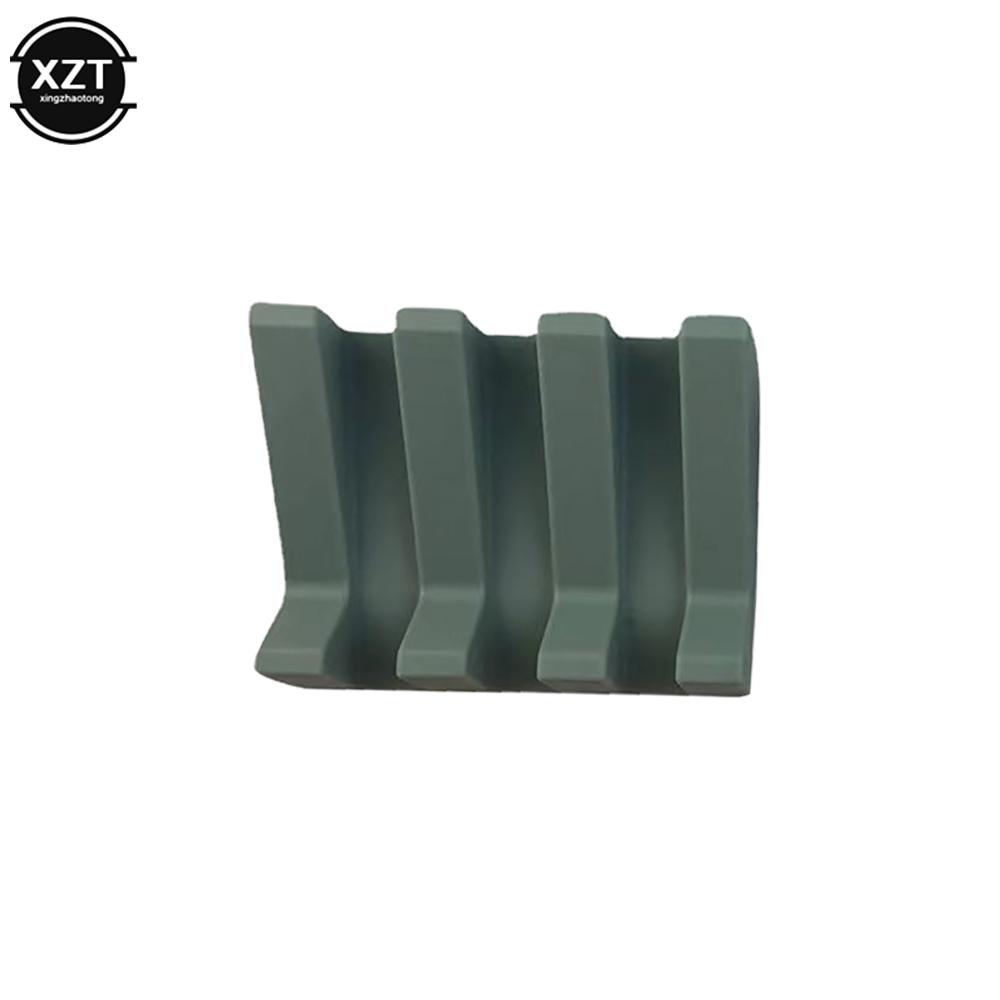 Househome Silicone Soap Dish Soap Dispenser Tilt Drain Soap Box Bathroom Bath Soap Storage Holder Kitchen Sponge Storage Rack
