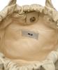 Mlb Basic Quilted Pu Tote Bag Bos (Cream)