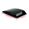 1PC Universal Car Decorative Air Flow Intake Hood Scoop Bonnet Supply Vent Sticker Cover Hood Universal Car Accessories