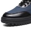 Herren Dick Gefütterte Fleece Winter Schneestiefel Kälteresistent Weiche Sohle Einfache Komfortschuhe für Ältere Lokales Lager