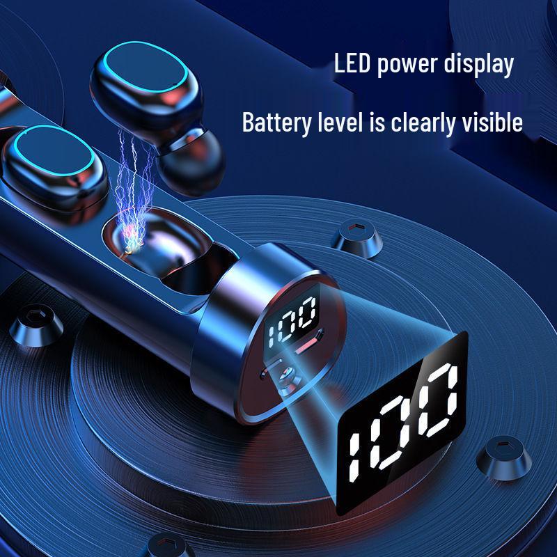 N21 Wireless Sports In-Ear Bluetooth Earbuds with LED Display