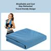 Cooling Towel Instant Relief Microfiber Cool Towels Chilling Neck Wrap Ice Cold Rags for Sports Fitness Camping Cycling Hiking