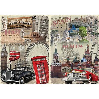 [Puzzle Korea] 1000 Piece Jigsaw Puzzle: Joyful European Travel Scene