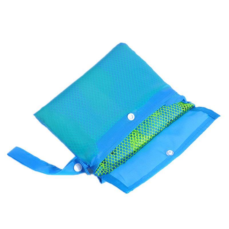 Große Outdoor-Netz-Strandtasche für Kinderspielzeug und Reisen