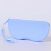 Multi-color Silicone Zipper Glasses Bag Storage Bag, Multi-purpose Small Anti-fall Debris Eyeglass Case Sunglasses Case