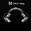 10Pcs Dental Mouth Opener C Shape Plastic Lip Cheek Retractors Intraoral Cheek Lip Opener Dentistry Tool