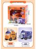Children's Transforming Cartoon School Bus Engineering Vehicle for Ages 3-6