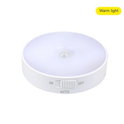 Motion Sensor LED Rechargeable Night Light Wireless Energy-saving LED Body Induction Lamp Bedroom Washroom