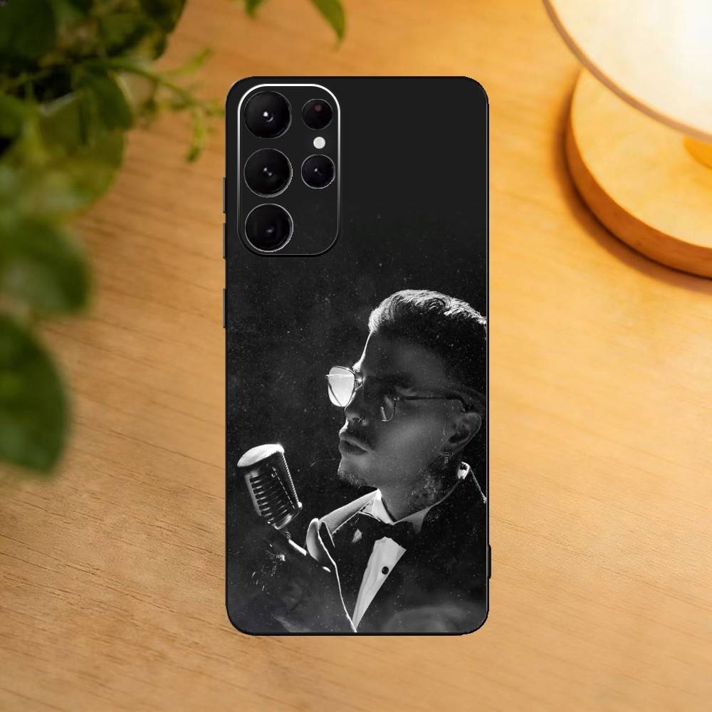 Rauw Alejandro Phone Case For Samsung S25,S24,S21,S22,S23,S30,Ultra,S20,Plus,Fe,Lite Black Shell