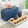 Hongyuezhai Portable Ceramic Travel Tea Set