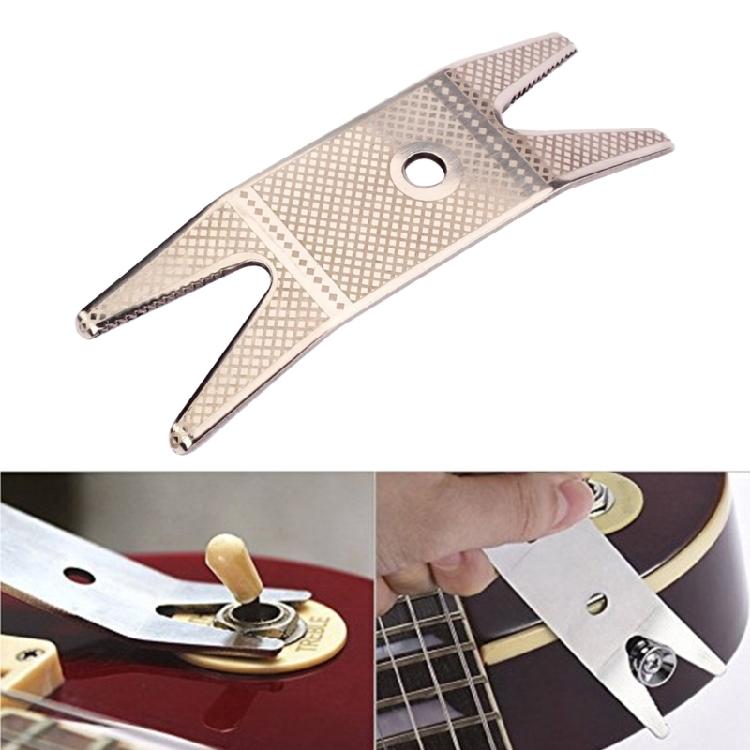 Stainless Steel Guitar Wrench Multi Spanner Wrench for Guitar Switch Knobs Tuner