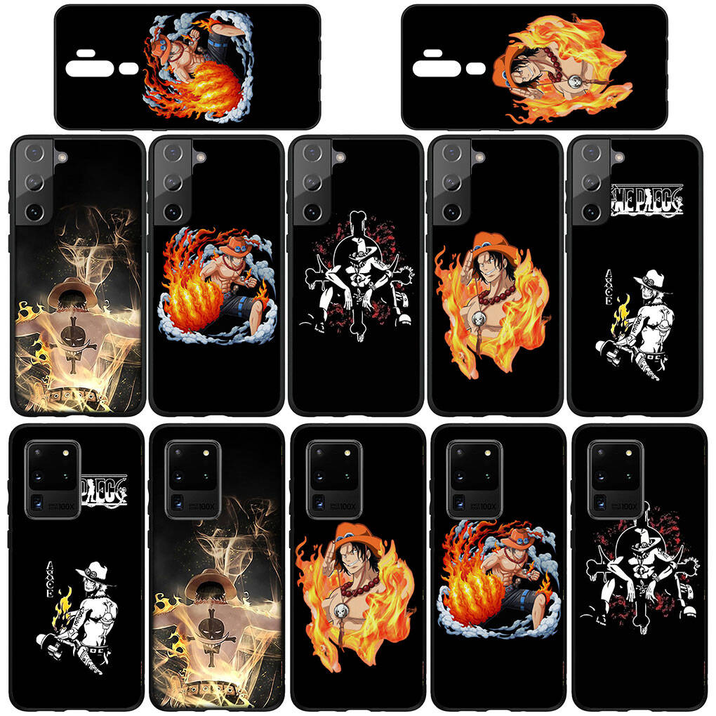 Phone Case for iPhone 17 15 16 Plus Redmi Note 14 12 11 13 Pro Max Huawei P30 P20 Lite OPPO A60 A40 A80 A38 A54 Portgas D Ace Cute One Pieces Cover