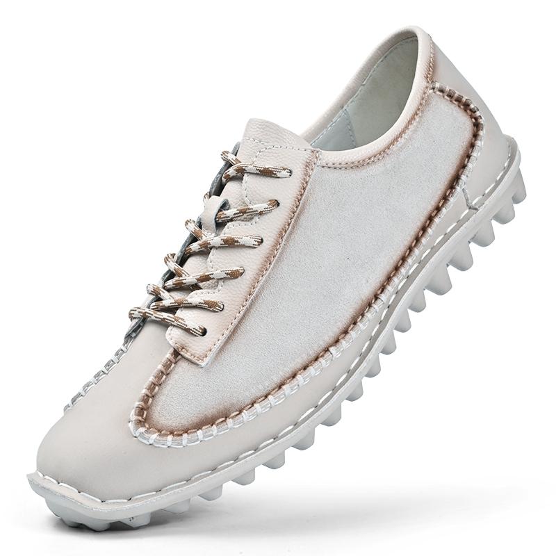 Zapatos de Hombre Estilo Británico Tendencia Zapatos Casuales Cómodos Zapatillas de Hombre para Exterior Mocasines Zapatos Planos de Hombre