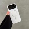 For Magsafe Large Window Magnetic Case For iPhone 17 16 15 14 Pro Max Air Wireless Charge Slim Matte Ultra Thin PC Armor Cover