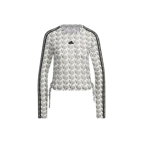 

adidas Sports Casual Long Sleeve Regular Shoulder T-Shirt Women’s Han Yu White S белый