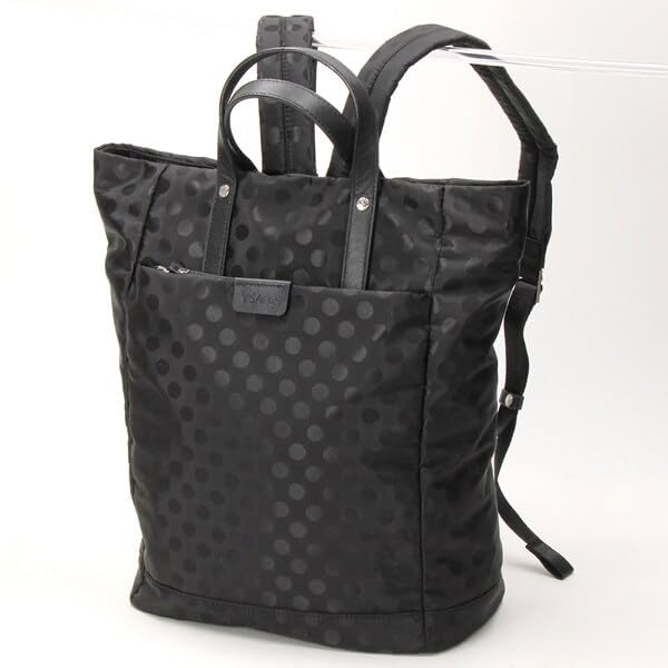 Dot Jacquard Tote Backpack Y410192SC Greige [Isaac] (26)