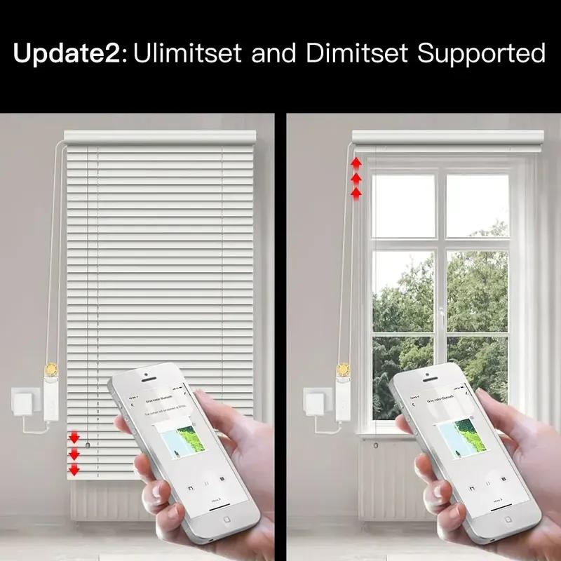 MOES ZigBee3.0 Fai da te Catena Motorizzata Bluetooth Tapparelle Veneziane Tende Motore di Azionamento Controllo Vocale APP Tuya Smart Alexa Google