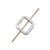 Openwork Beads Mini Hole Geometric Frames For Minimalist Jewelry Components