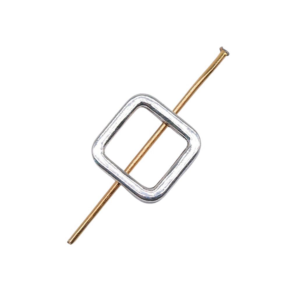 Openwork Beads Mini Hole Geometric Frames For Minimalist Jewelry Components