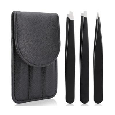 Home Premium Tweezers Set of 3, Mixed Colors, 1 Set