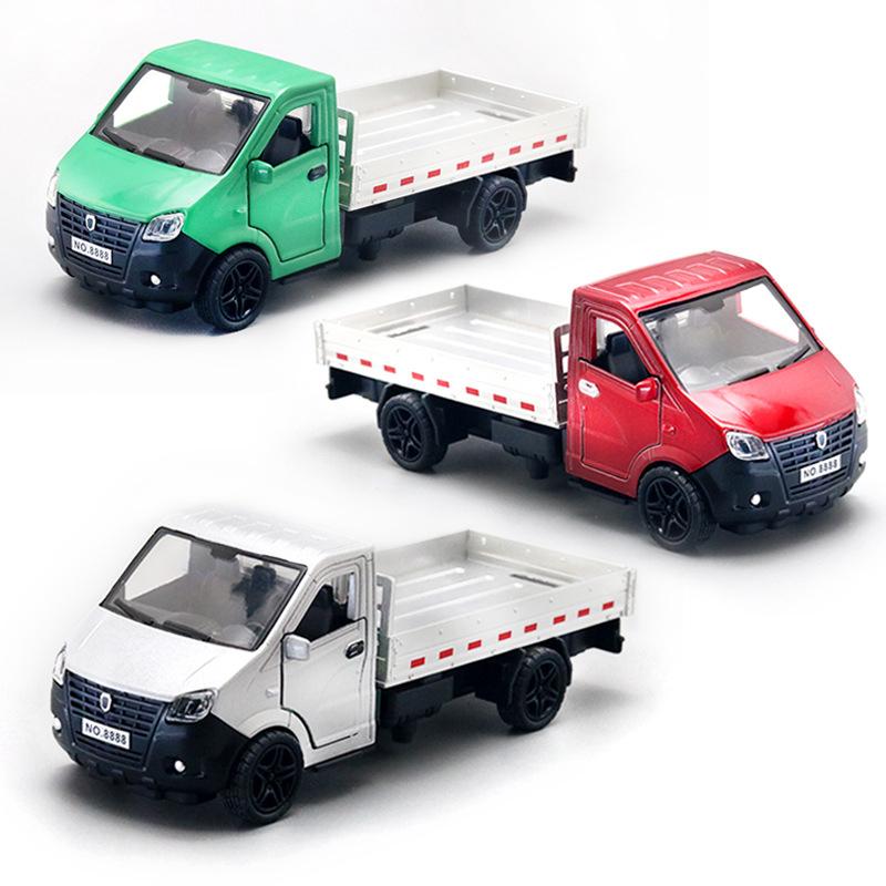 Mini Realistischer LKW Heimdekoration Geburtstagsgeschenk Für Kinder Jungen Die Tür Kann Geöffnet Werden Büromöbel Schreibtischornamente