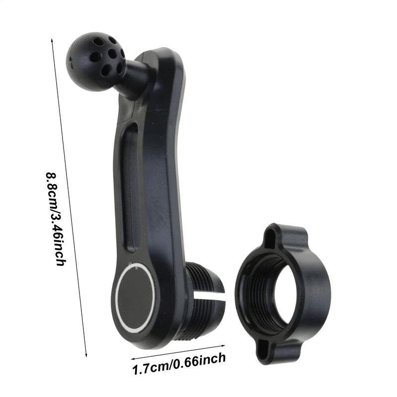 Phone Mount Ball Extension Arm 17mm Ball Joint Arm Extension Car Phone Extension Rod for Car Air Vent Phone Holder GPS