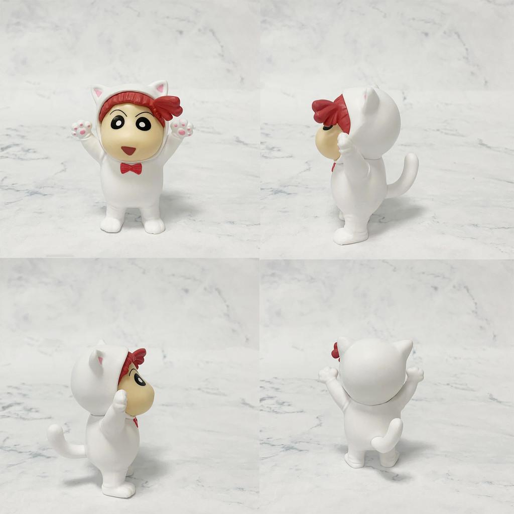 Crayon Shinchan Animal Character Figurine Set With Pvc Material For Collectors And Fans