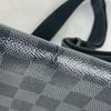 Louis Vuitton N41260 Damier Graphite District PM Crossbody Shoulder Bag Black