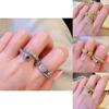 Elegant Green Snake Bamboo Ring For Women Adjustable Fashion Accessory