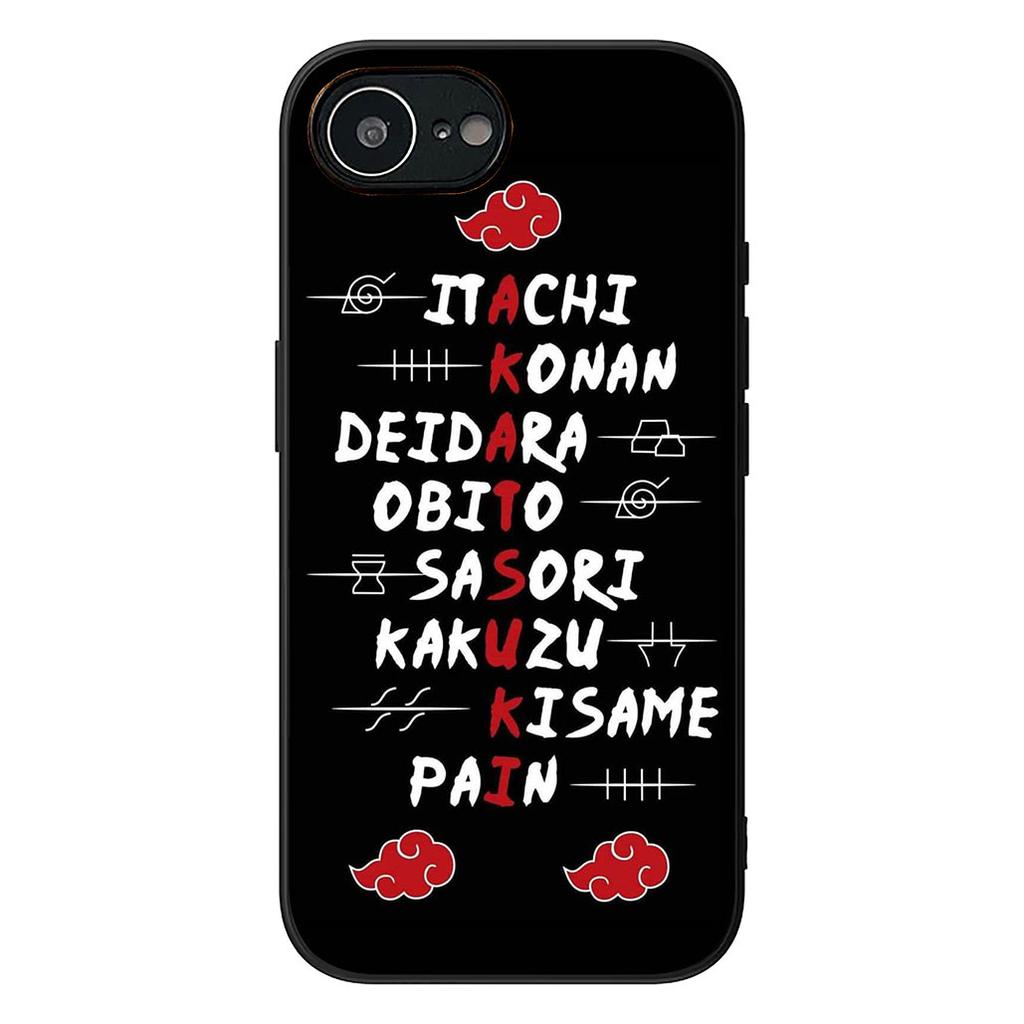 Akatsuki Uchiha Itachi Narutos Sasuke Phone Case for Xiaomi Redmi Note 12 11 10 A3 Pro 10A 10C 12C Note12 5G Protective Cover
