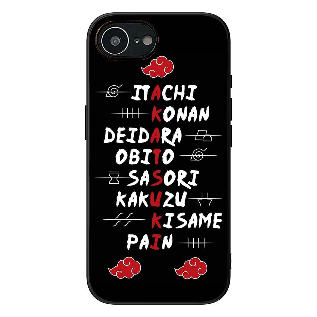 

Akatsuki Uchiha Itachi Narutos Sasuke Phone Case for Samsung Galaxy S25 Edge S24 S23 FE Plus Ultra A16 A15 A55 A57 5G Soft Cover Galaxy S25