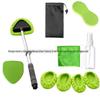 Telescopic Microfiber Car Window Cleaning & Defogging Brush Set