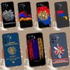Armenien Armenier Flagge Für OPPO A9 A5 A53 2020 A52 A72 A96 A76 A16 A54 A74 A94 A58 A78 A98 A15 A79 A17 A57 A77 Hülle