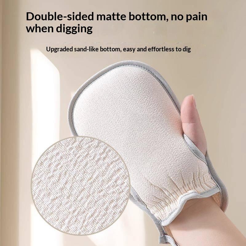 1Pcs Household Exfoliating Bath Glove Strong Cleaning Body Scrubber Towel For Back Washing Bathroom Supplies