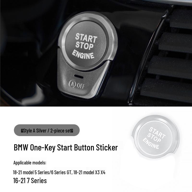 Decorative Knob Cover Ring for BMW 5, 6, 7 Series, GT, X3, X4 - Air & Volume Control