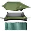 Tenda Rede para Gato Noturno Flatley com Mosquiteiro Impermeável para e Inclui Ar 150kg 221x71x48cm Rede, Lona de Chuva, 1 Pessoa, Mochilão, Caminhada, Acampamento,