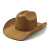Ebay Big Edge One-word Top Suede Western Cowboy Top Hat Jazz Hat Felt Hat