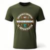 Soft Teenagers Crew Neck Tshirt Black Education Is Important But Woodworking Is Importanter Retro Boys Tees Minimalist Tshirt