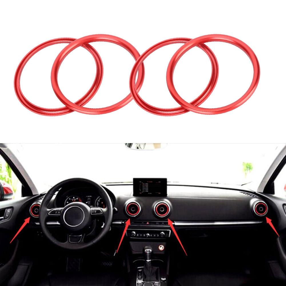 Premium Aluminum Alloy Car Premium Decoration for A1 Wear-Proof Easy to Install Create Curvature of the Original Car Improve Visual Grade Replacement