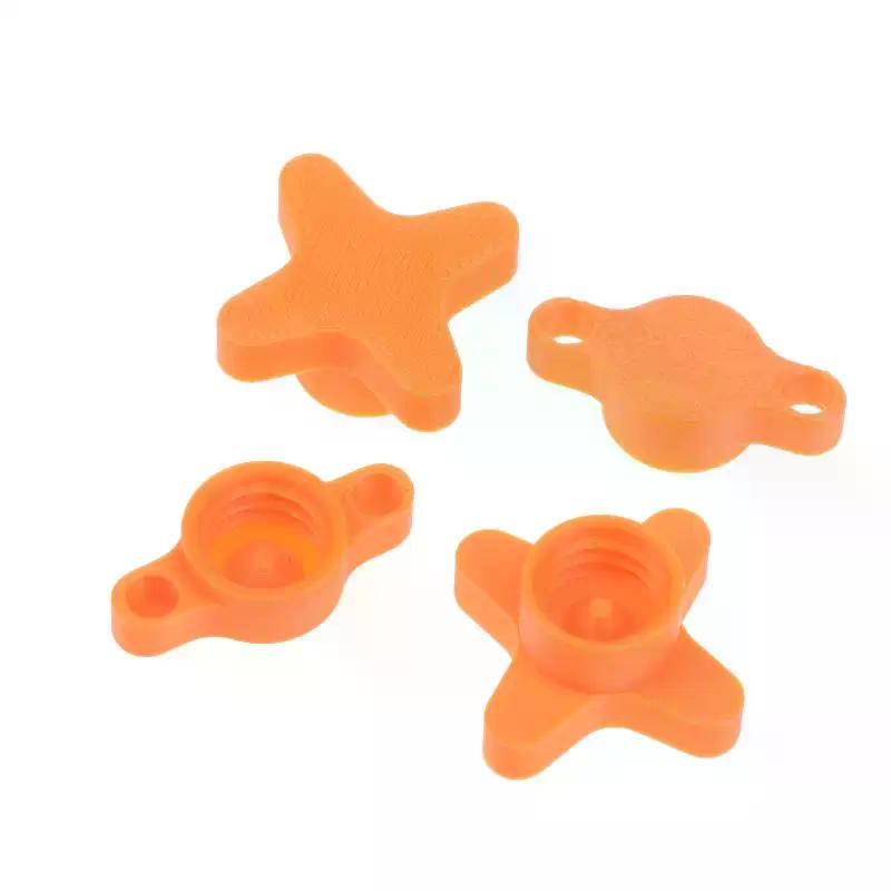 3pcs Sealant Nozzle Cleaner & Cap - Prevents Drying For Glass Caulk Tubes, Fits Standard Sizes, Handy DIY Tool