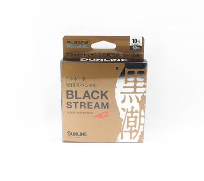 Sunline Fluorocarbon Leader Black Stream Plasma 50 м №10 35 фунтів 0,52 мм (0815)