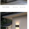Nordic Minimalist Wall Lamp - Creative Indoor/Outdoor Waterproof Fixture for Bedroom, Living Room, Staircase, Corridor, and Courtyard.